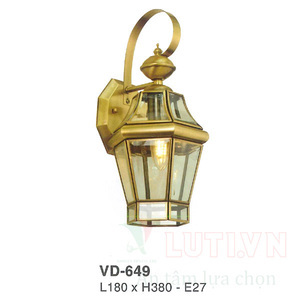 Đèn vách đồng VD-649