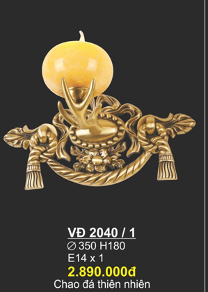 Đèn vách gắn tường đồng trang trí VD-2040/1