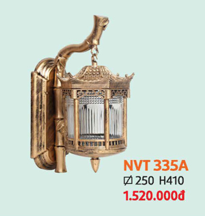 Đèn vách ngoại thất NVT 335A