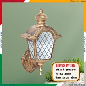 Đèn vách ngoài trời NVT-339A