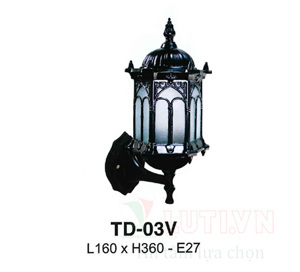 Đèn vách ngoài trời TD-03V