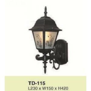 Đèn vách ngoài trời TD-115