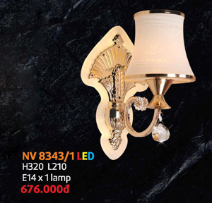 Đèn vách tường NetViet NV 8343/1 Led