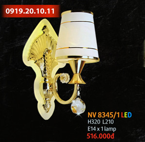 Đèn vách tường NetViet NV 8345/1 Led