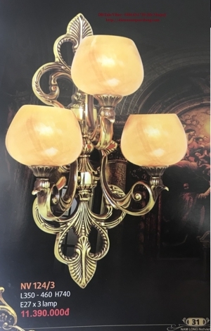 Đèn vách tường Nv 124/3