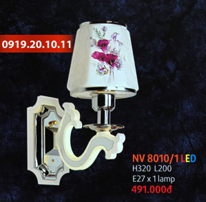 Đèn vách tường NV 8010/1