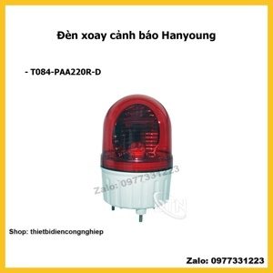 Đèn xoay cảnh báo Hanyoung T084-PAA220R-D