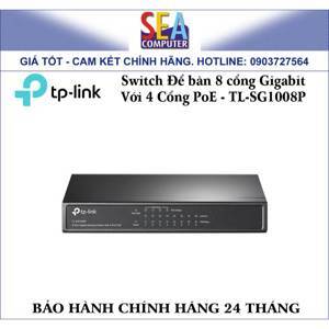 Thiết bị chia mạng Switch TP Link TL-SG1008P