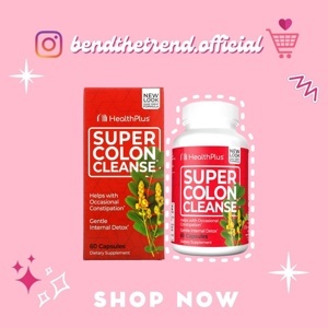 Detox làm sạch đường ruột Super Colon Cleanse - 240 viên