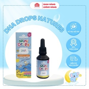 DHA Drops - DHA dạng giọt cho bé từ 3 tháng tới 5 tuổi của Anh