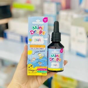 DHA Drops - DHA dạng giọt cho bé từ 3 tháng tới 5 tuổi của Anh