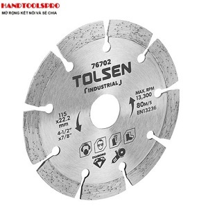 Đĩa cắt gạch khô 125mm Tolsen 76703