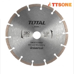 Đĩa cắt gạch khô Total TAC2111803, 180x22mm