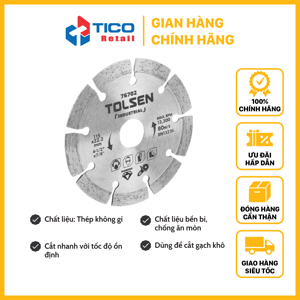 Đĩa cắt gạch kim cương Tolsen 76702