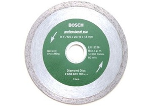 Đĩa cắt gạch, ngói Eco-line Bosch 2608602180, 105 x 1.6 x 20/16mm