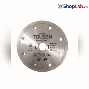 Đĩa cắt gạch ướt 115mm Tolsen 76722