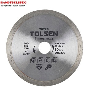 Đĩa cắt gạch ướt 115mm Tolsen 76722