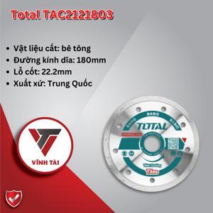 Đĩa cắt gạch ướt Total TAC2121803, 180x22mm