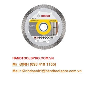 Đĩa cắt kim cương Turbo 105mm Bosch 2608603613