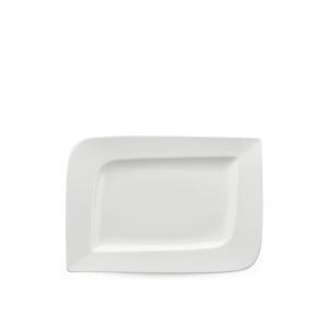 Dĩa chữ nhật 33 x 23 cm – Anh Vũ Ly’s – Trắng Ngà