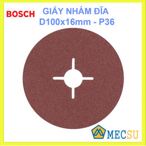 Đĩa đánh nhám P36 100mm Bosch 2608608N93