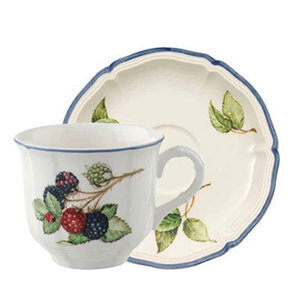 Bộ cốc kèm đĩa Villeroy & Boch Cottage 10-1115-1290