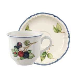 Bộ cốc kèm đĩa Villeroy & Boch Cottage 10-1115-1290