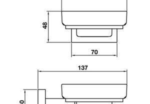 Đĩa đựng xà phòng Hafele 580.20.350