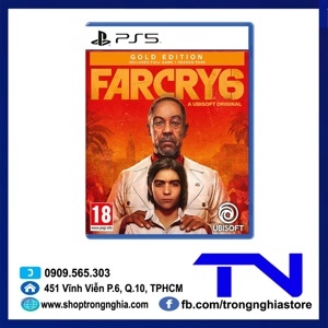 Đĩa game Far Cry 6 Gold Edition PS5