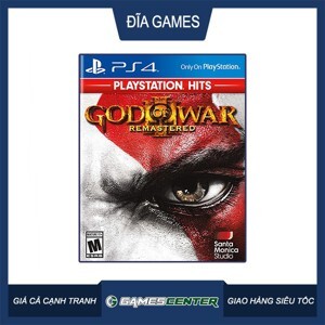 Đĩa game PS4 God of War 3 Remastered hệ Asia