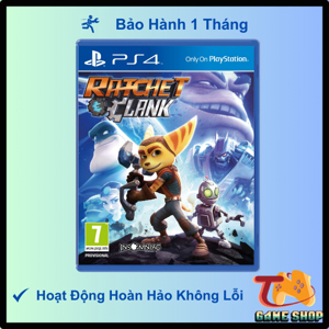 Đĩa game PS4 Ratchet Clank hệ Asia