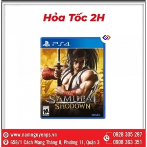 Đĩa game PS4 Samurai Shodown