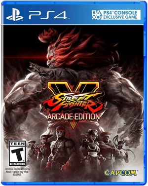 Đĩa game PS4 Street Fighter V hệ US