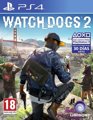 Đĩa game PS4 Watch Dogs 2 hệ Asia