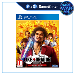 Đĩa game Yakuza: Like a Dragon PS4