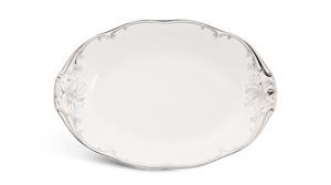 Dĩa oval 32 cm – Đài Các – Trang trí Bạch Kim