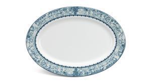 Dĩa oval 32cm Jasmine Vinh Quy Nhạt