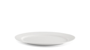 Dĩa oval 37 cm – Jasmine Ly’s – Trắng Ngà