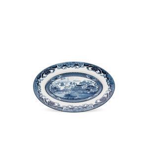 Dĩa oval 37cm Hoàng cung Hồn Việt