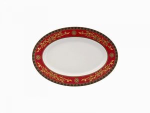 Dĩa oval 37cm Hoàng cung Quốc Sắc