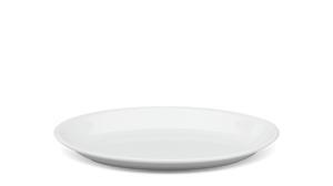 Dĩa oval ảo 37 cm – Daisy – Trắng