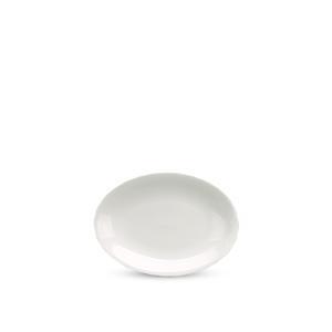 Dĩa oval Minh Long Mẫu Đơn IFP Trắng Ngà 28cm