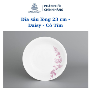 Dĩa sâu lòng 23 cm – Daisy – Cỏ Tím