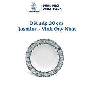 Dĩa súp 20 cm – Jasmine – Vinh Quy Nhạt