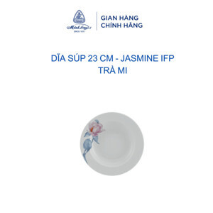 Dĩa súp 23 cm – Jasmine IFP – Trà Mi