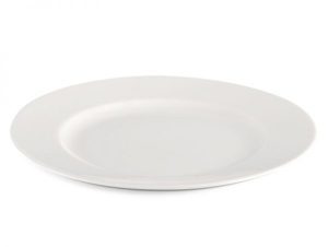 Dĩa tròn 31 cm – Jasmine Ly’s – Trắng Ngà