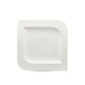 Dĩa vuông 31.5 cm – Anh Vũ Ly’s – Trắng Ngà