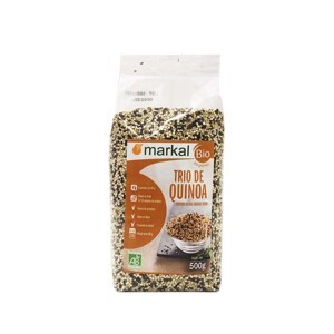 Diêm mạch (quinoa) 3 màu hữu cơ Markal 500g