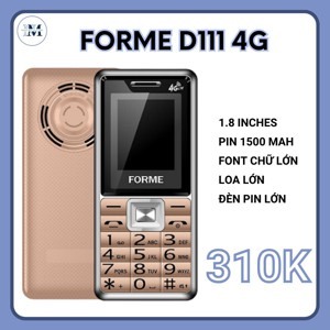 Điện thoại Forme D111 4G