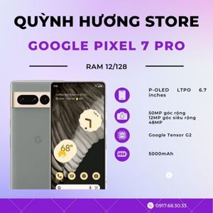 Điện thoại Google Pixel 7 Pro 12GB/128GB